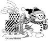 Order  Snowmen Digi Stamp - Small Sledge